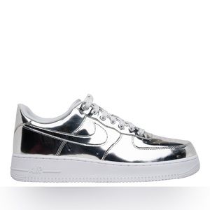 Nike Air Force 1 Metallic Shoes